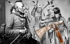 Холодное оружие индейцев Как и из чего делали томагавки